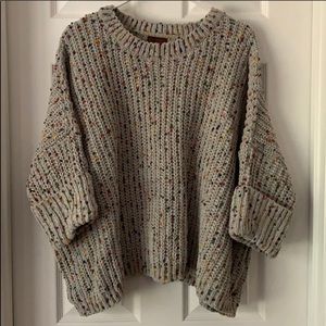 POL Multicolor Speckled Knit Sweater